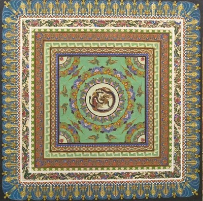 《琺瑯敦煌藻井系列》榮獲“百鶴獎” 傳統工藝與現代數字藝術的璀璨交融